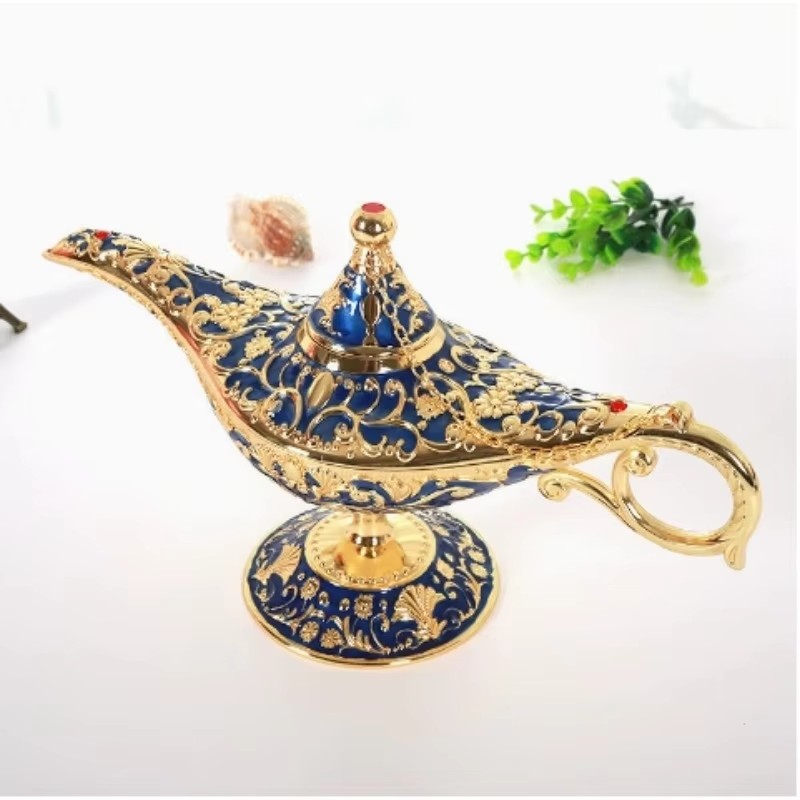 Collectible Vintage Lamps - Lampe génie Aladdin légende magique Vintage,