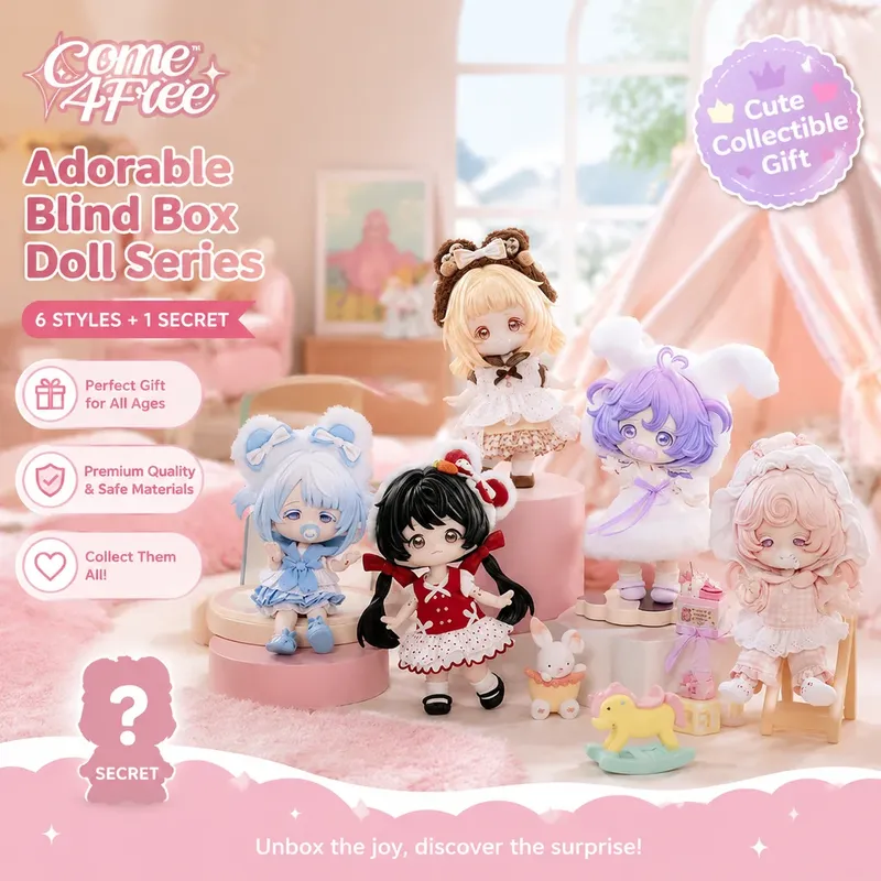 Collectible & Vintage Dolls For Christmas - Série de boîtes surprises Come4free, poupée