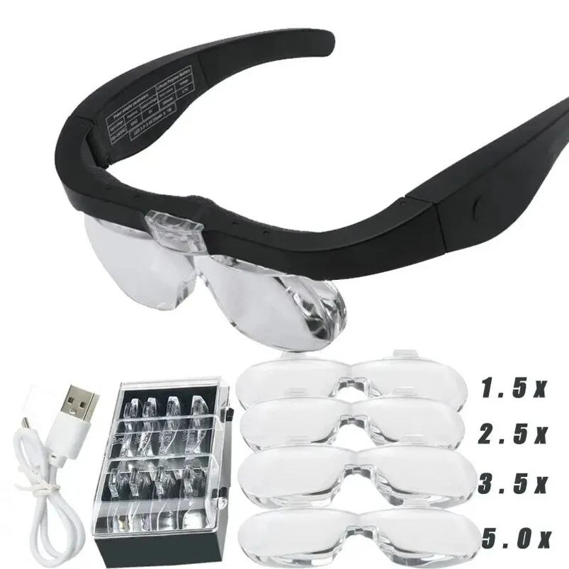 Darkroom Enlarger Lens - Lunettes grossissantes à porter sur la