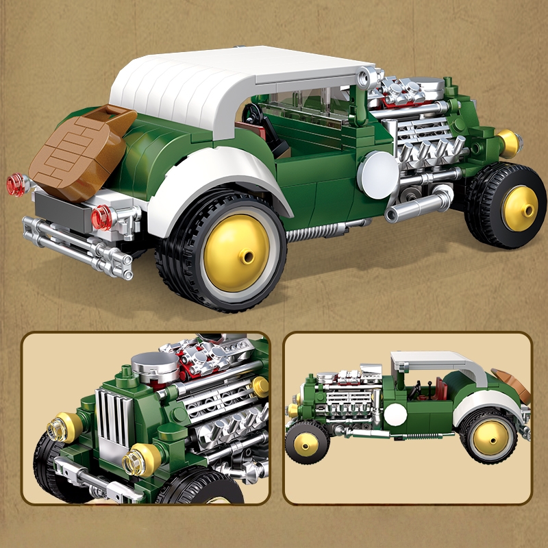 Ensemble de blocs de construct - Vintage Collectible Toy Cars avis et prix