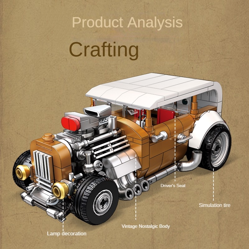 Ensemble de blocs de construct - Vintage Collectible Toy Cars avis et prix