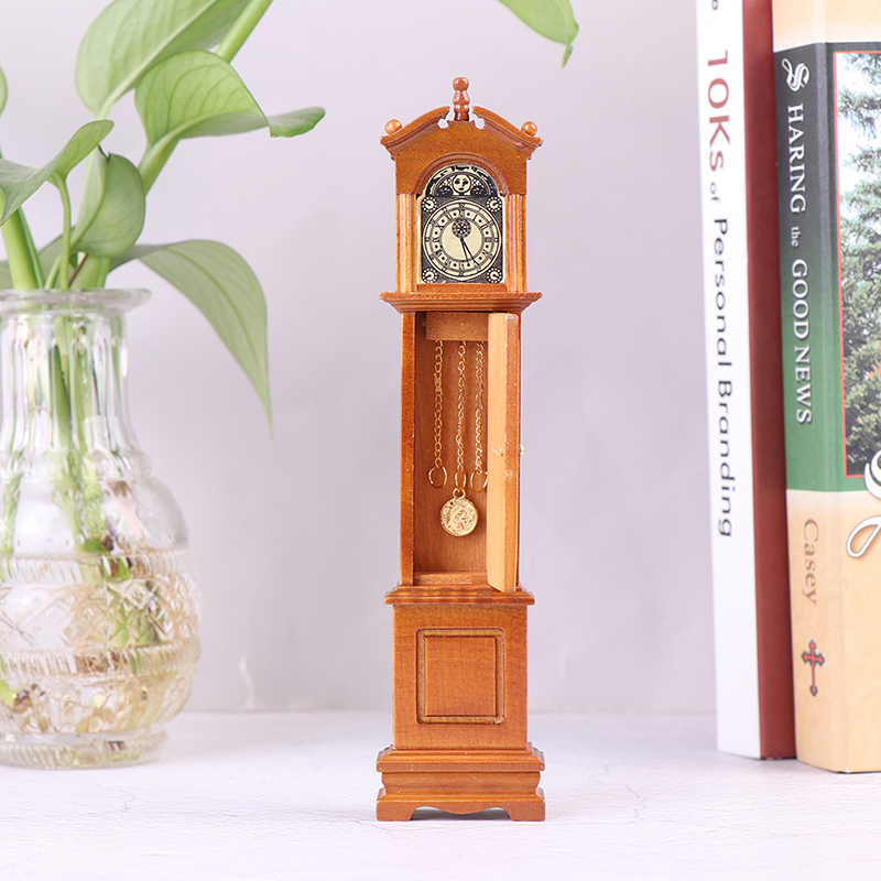 Mini horloge Miniature en bois - Vintage Collectible Dolls avis et prix