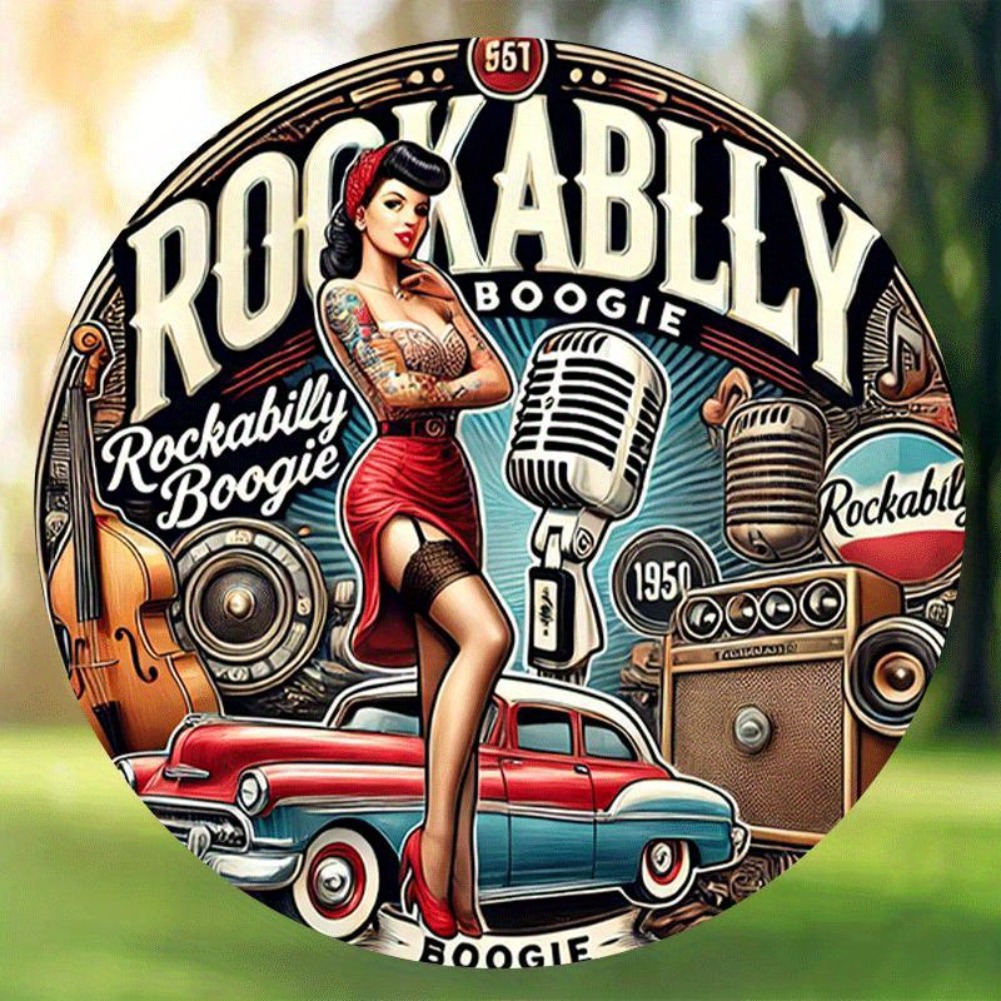Panneau métallique rétro «Rock - Vintage Collectible Plates avis et prix