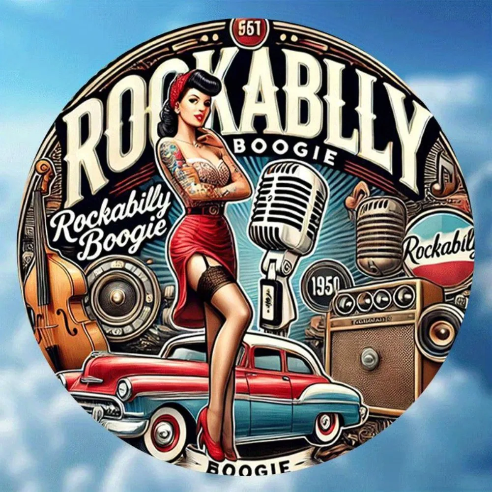 Panneau métallique rétro «Rock - Vintage Collectible Plates avis et prix