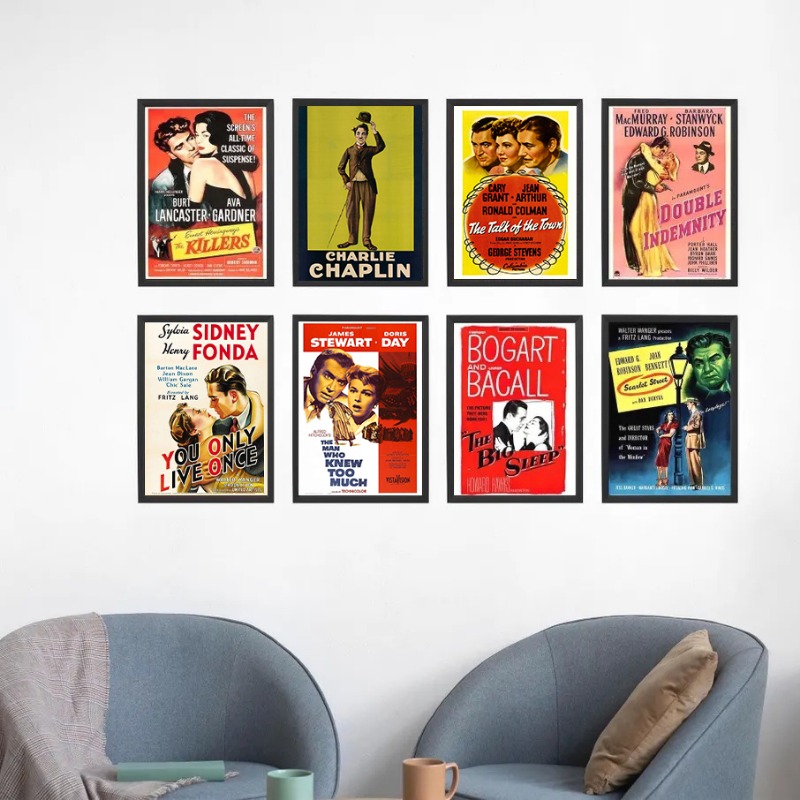 Affiche de collection de films - Vintage Collectible Furniture avis et prix