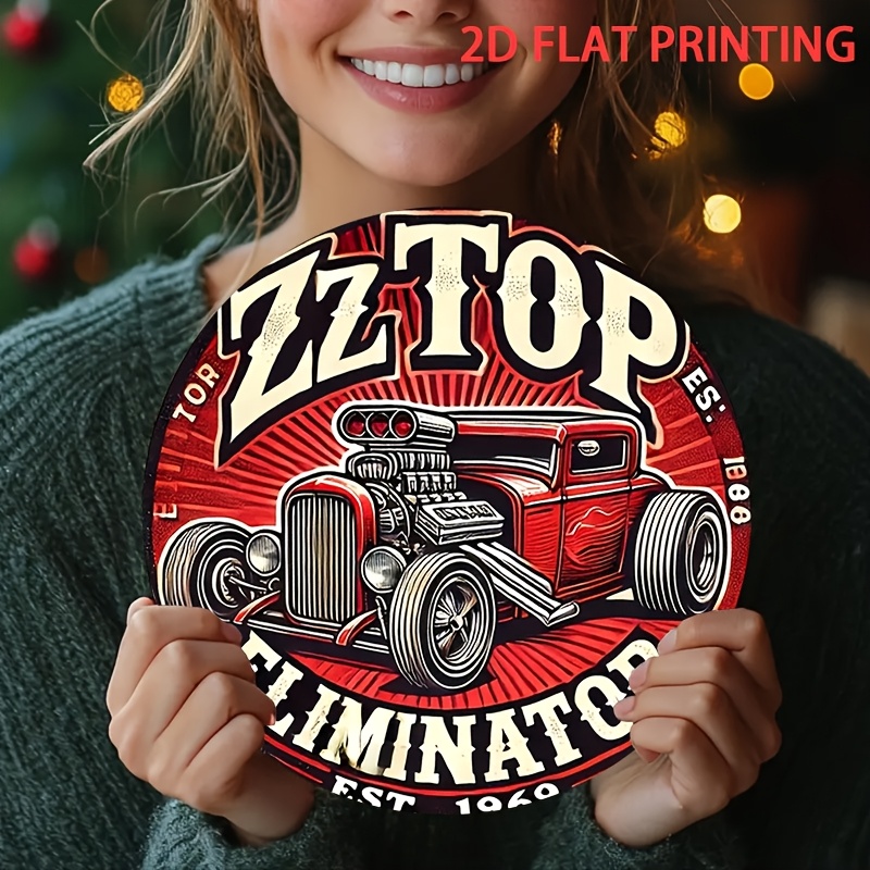2D plat, 1 pièce ZZ Top Elimin - Vintage Collectible Plates avis et prix