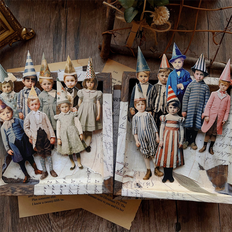 15 Pièces de Poupées en Papier - Vintage Collectible Dolls avis et prix