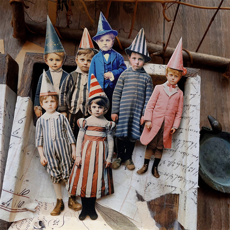 15 Pièces de Poupées en Papier - Vintage Collectible Dolls avis et prix