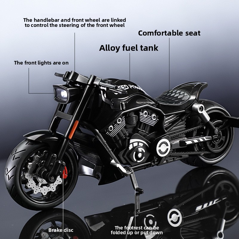 Modèle de moto Harley vintage  - Vintage Collectible Toy Cars avis et prix