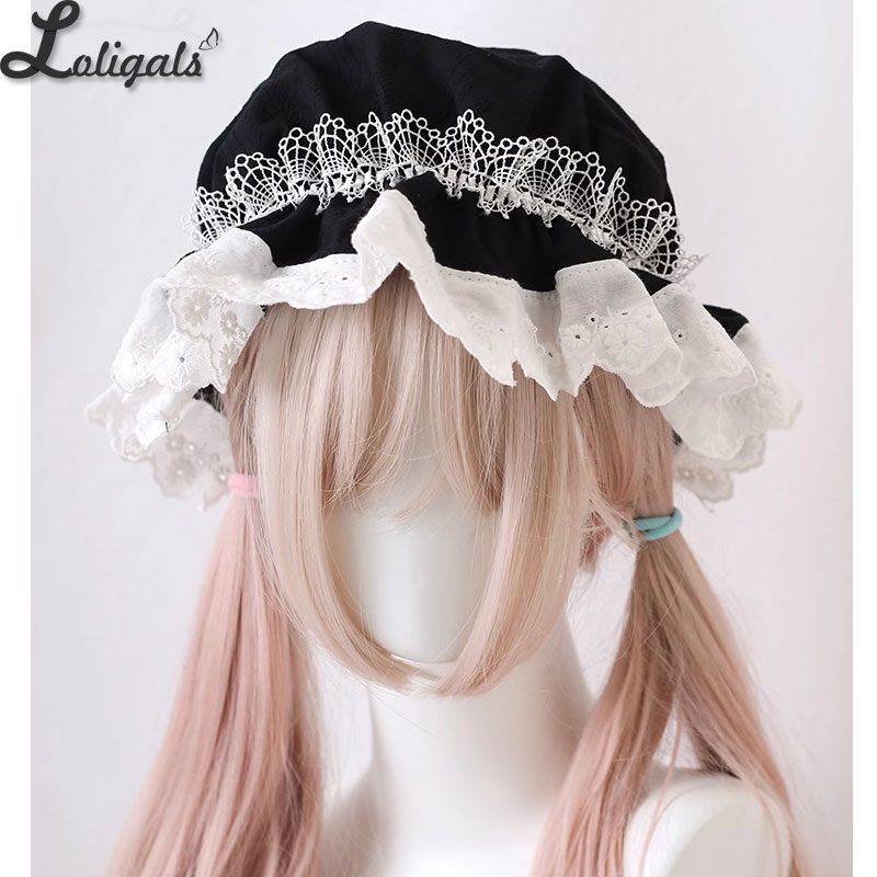 Bonnet en dentelle à œillets v - Vintage Collectible Dolls avis et prix