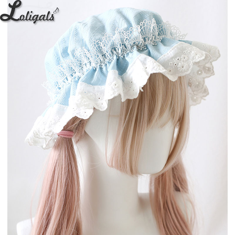 Bonnet en dentelle à œillets v - Vintage Collectible Dolls avis et prix