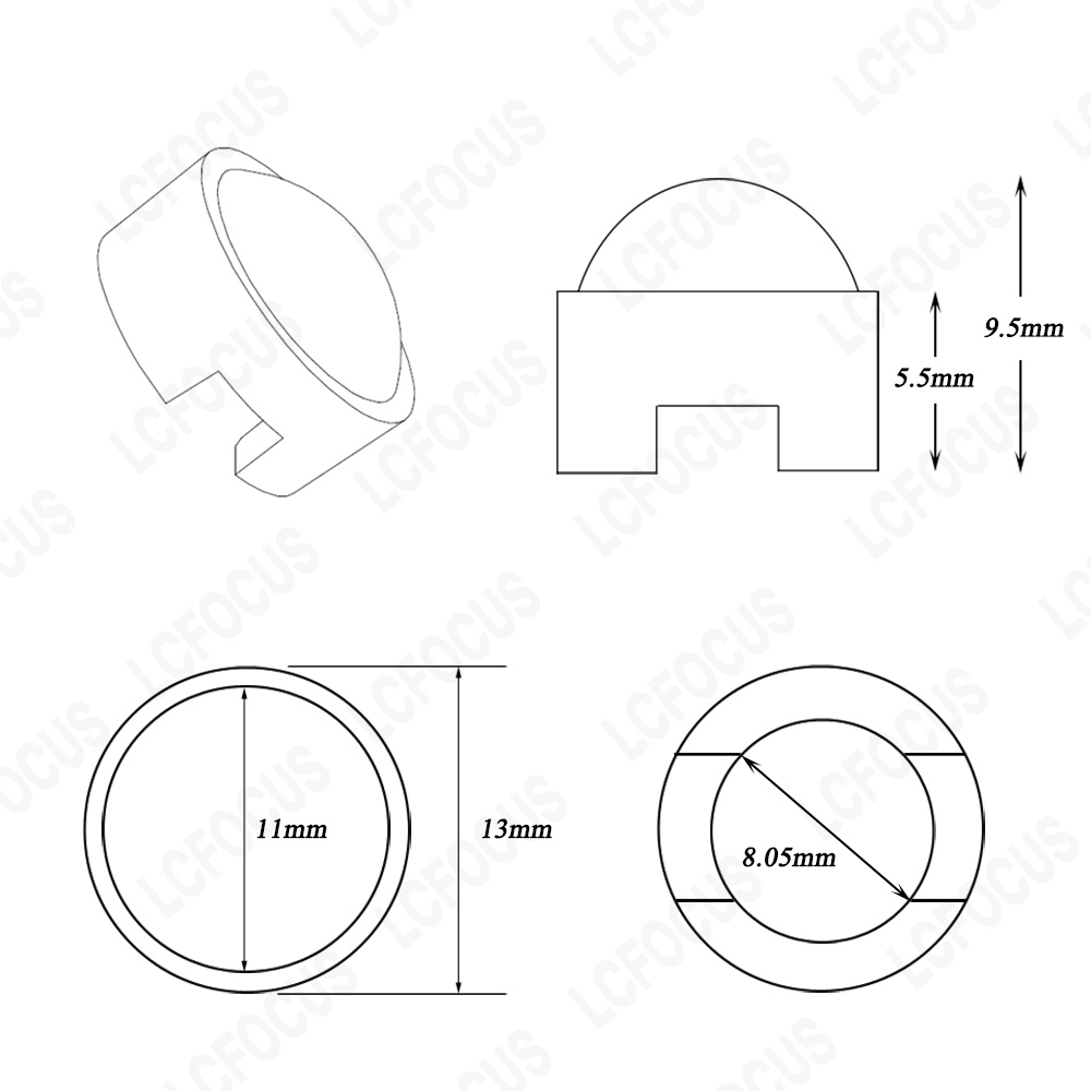 Mini lentille LED 1W 3W 5W 15  - Darkroom Enlarger Lens avis et prix