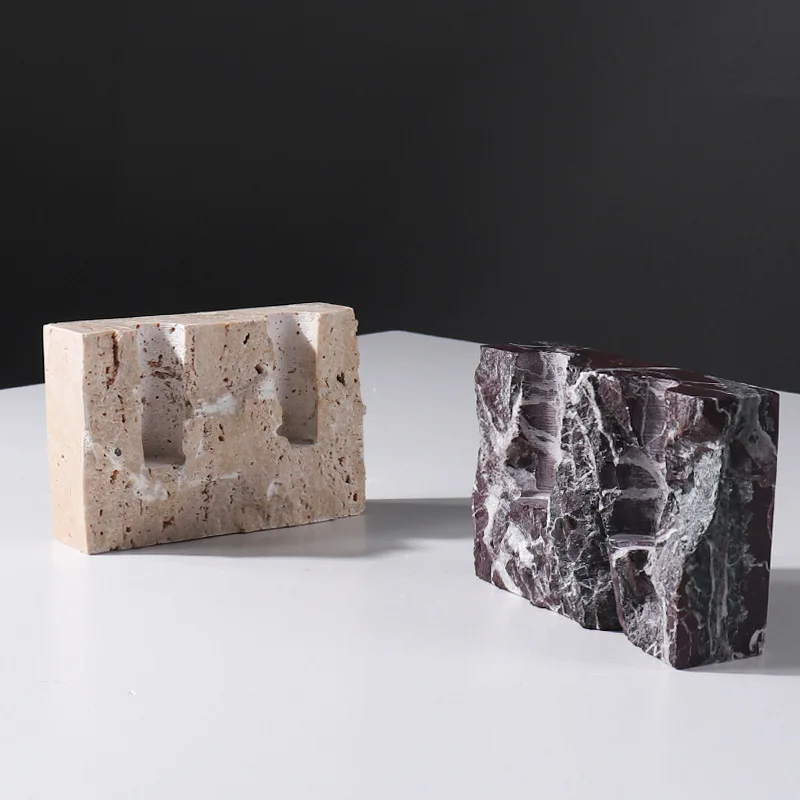 Porte-bougie en pierre de marb - Vintage Collectible Marbles avis et prix