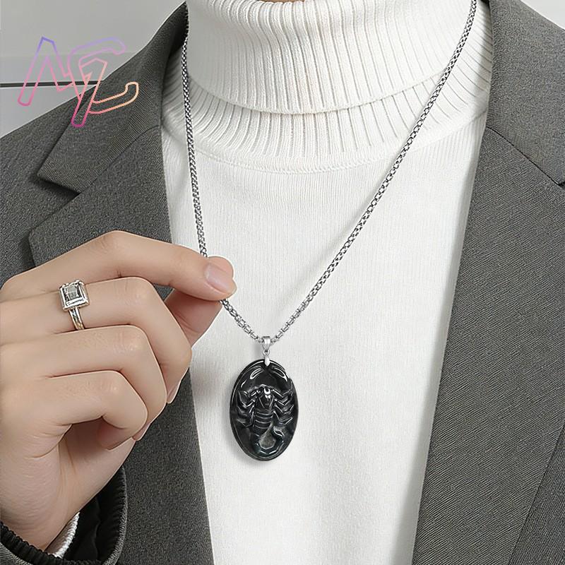 Collier pendentif scorpion en  - Vintage Necklace avis et prix